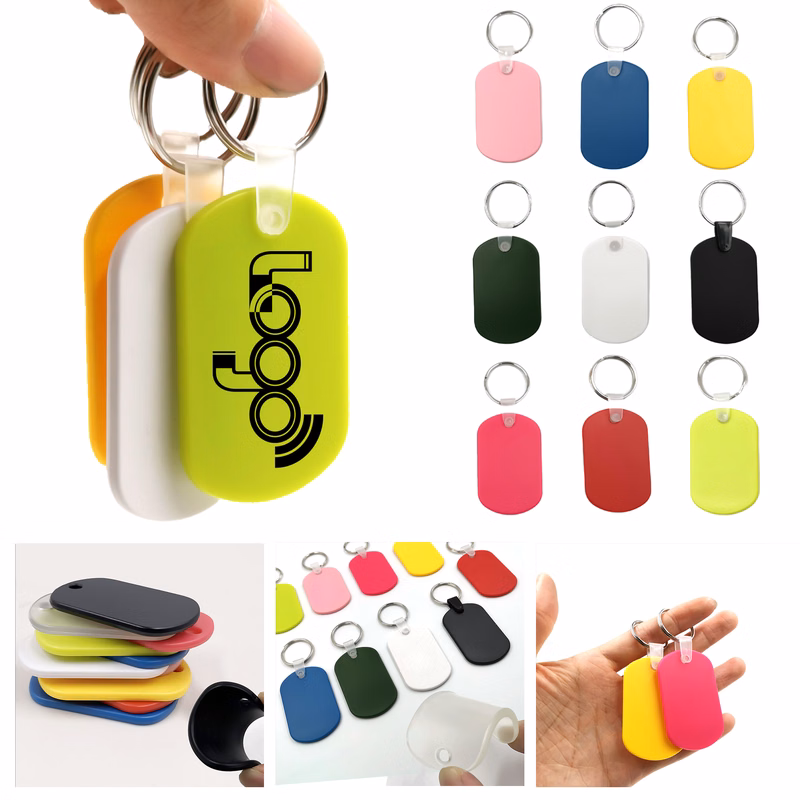 Customizable PVC Key Tag and Pet Name Tag