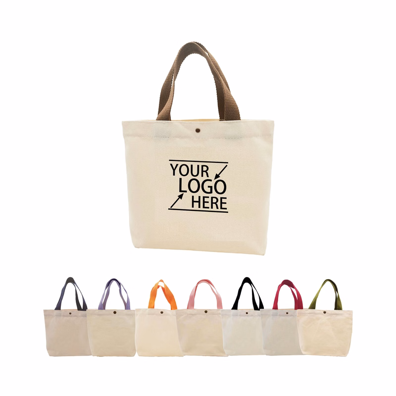 12oz Canvas Colorful Tote Bag