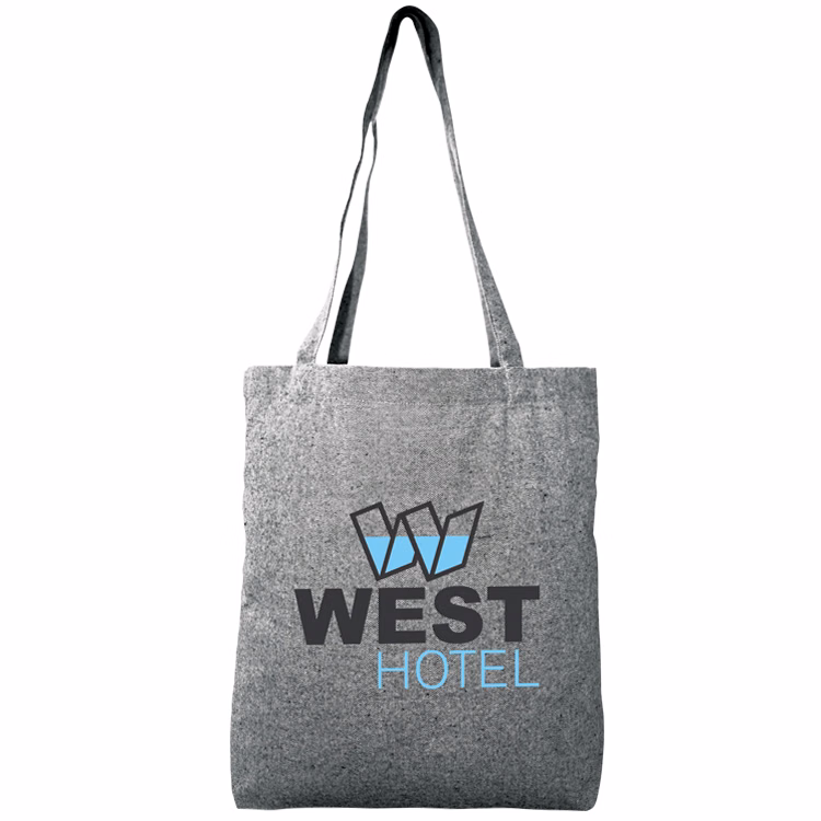 Super Sale- Econo Cotton Tote - Grey Tweed