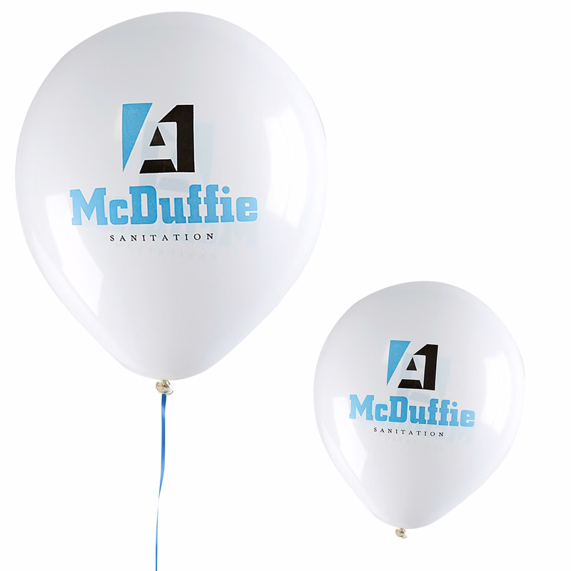 10" Standard Latex Balloon (2 Color Imprint)