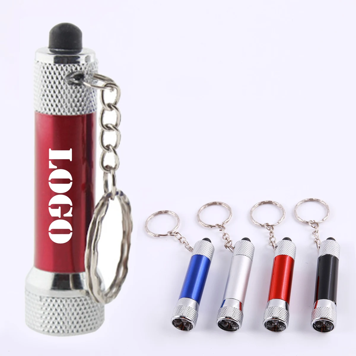 3 Led Aluminum Keychain Flashlight 1