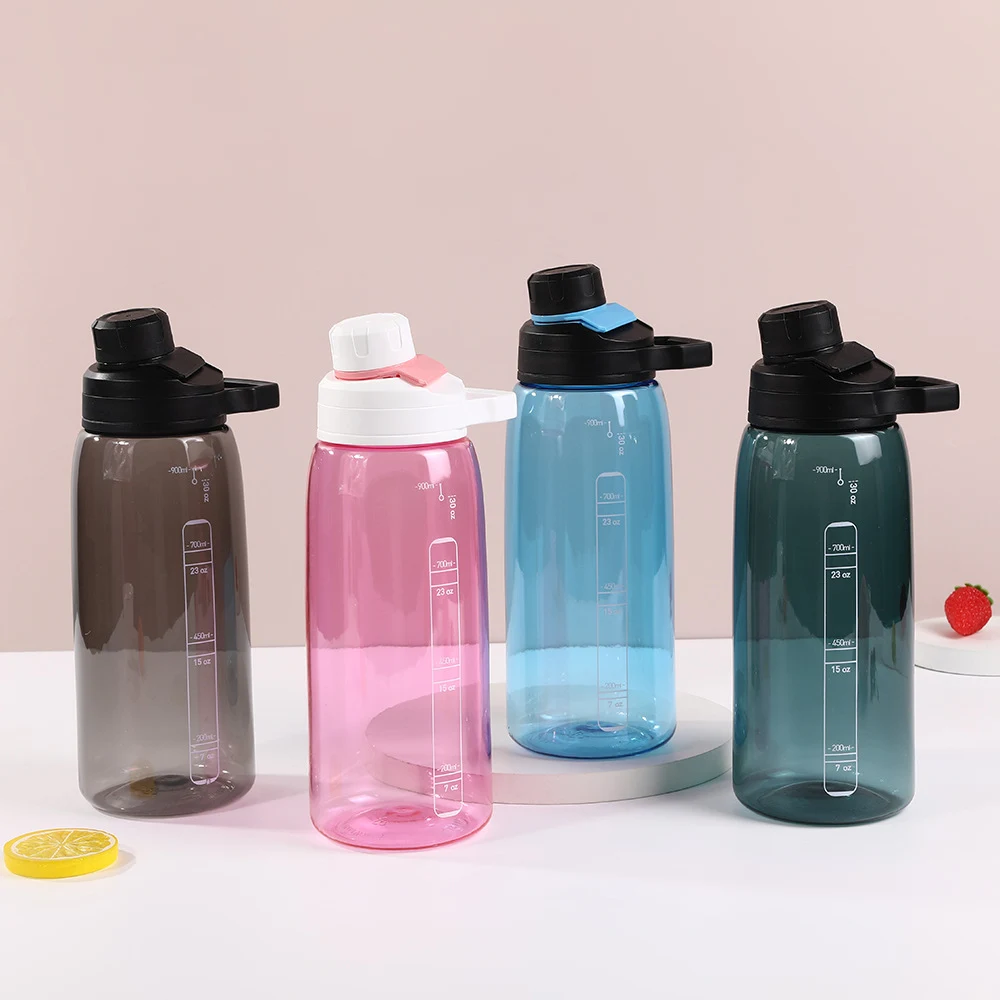 Large-capacity Tritan plastic water bottle 1