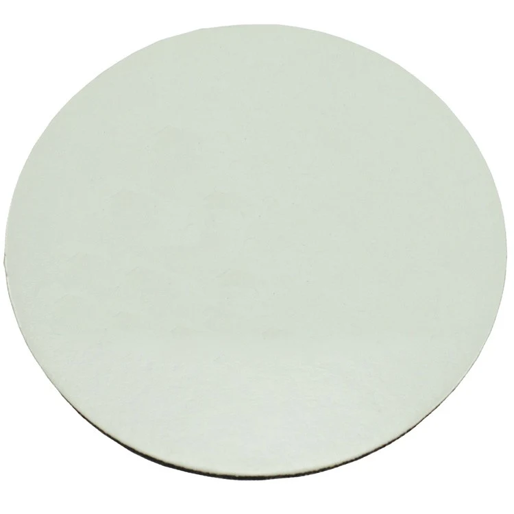 3 1/2" Round 40 Point Pulp Board Coaster 1