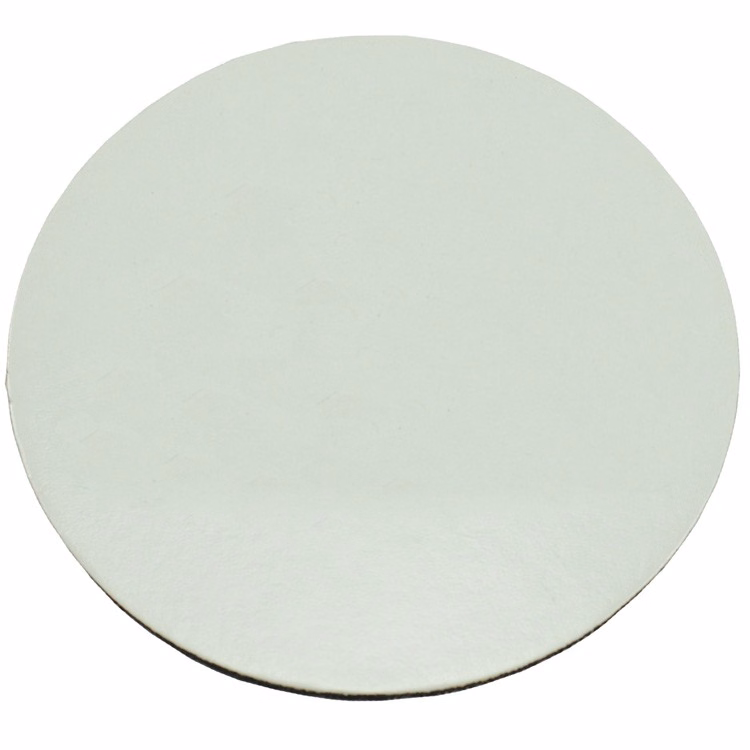 3 1/2" Round 40 Point Pulp Board Coaster