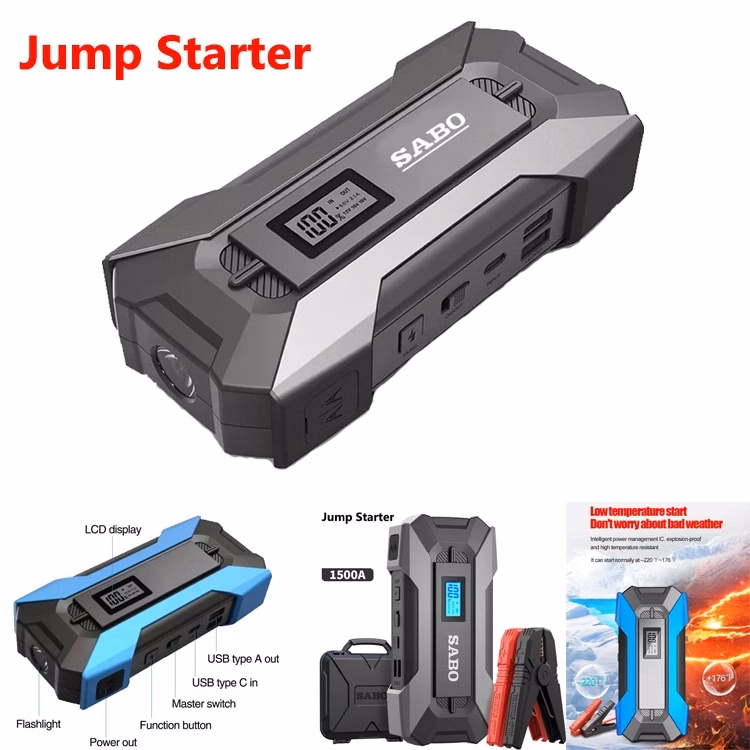 All in One Emergency Vehicle Tool 12V Car Jump Starter