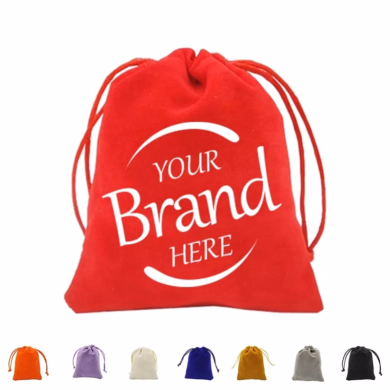 Velvet Gift Drawstring Bags
