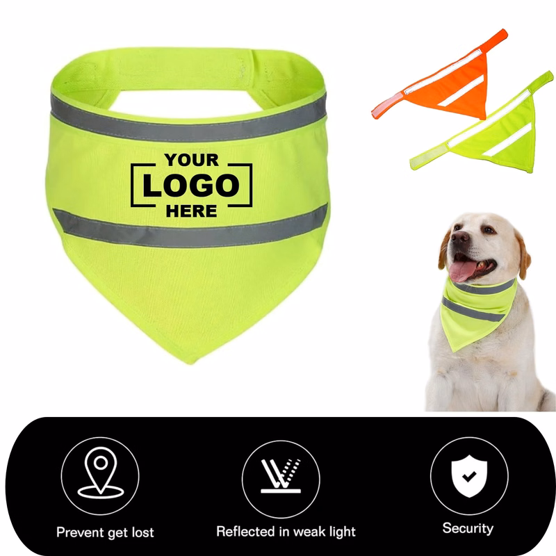 Pet Reflective Lightweight Triangle Scarf