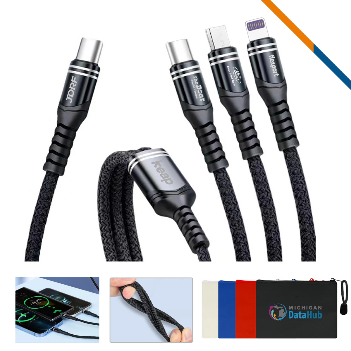 Drosey 3in1 Charging Cable 1