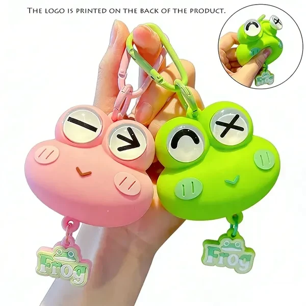 Kawaii Frog Keychain for Office, School and Events 1