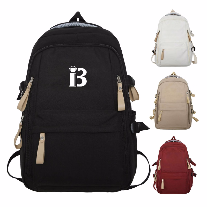Nylon Waterproof Travel Student Backpack
