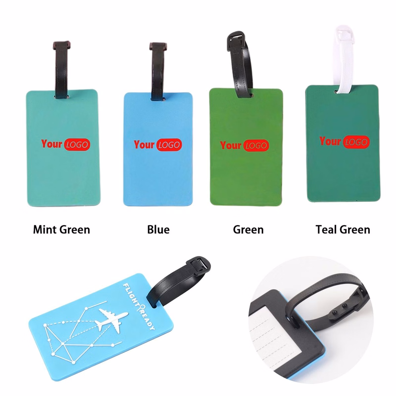Soft PVC Suitcase Bag Tag