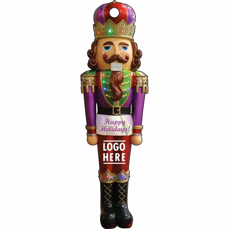 1/4" Recycled Wood Ornaments-Nutcracker