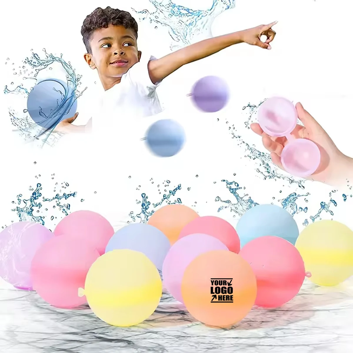 Refillable Silicone Water Ball 1