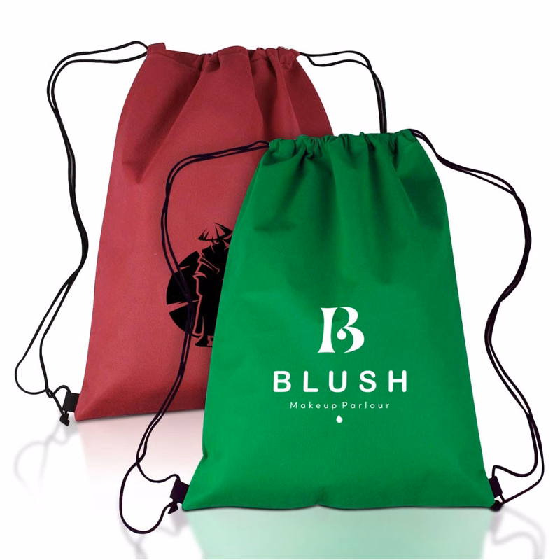 Custom Promotional Drawstring Sports Backpack ( 13" X 17" )
