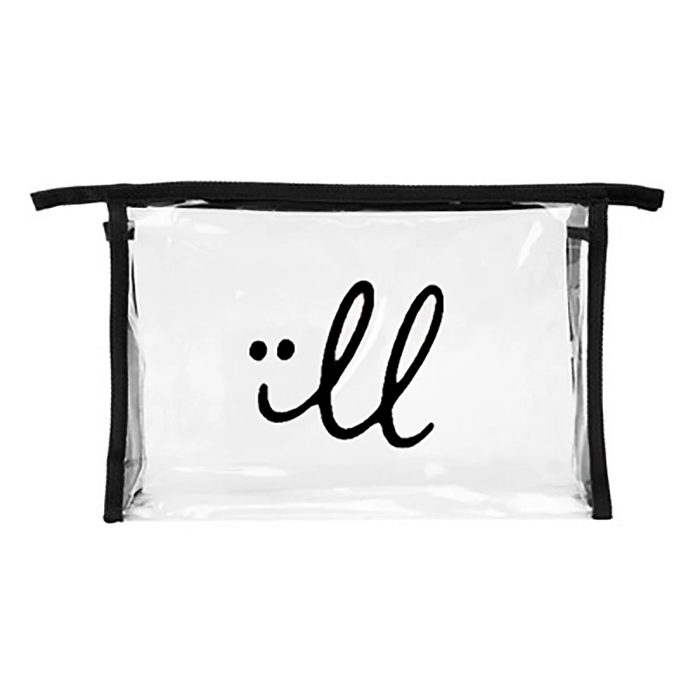 Clear Makeup Cosmetic Toiletry Organizer Bag 1