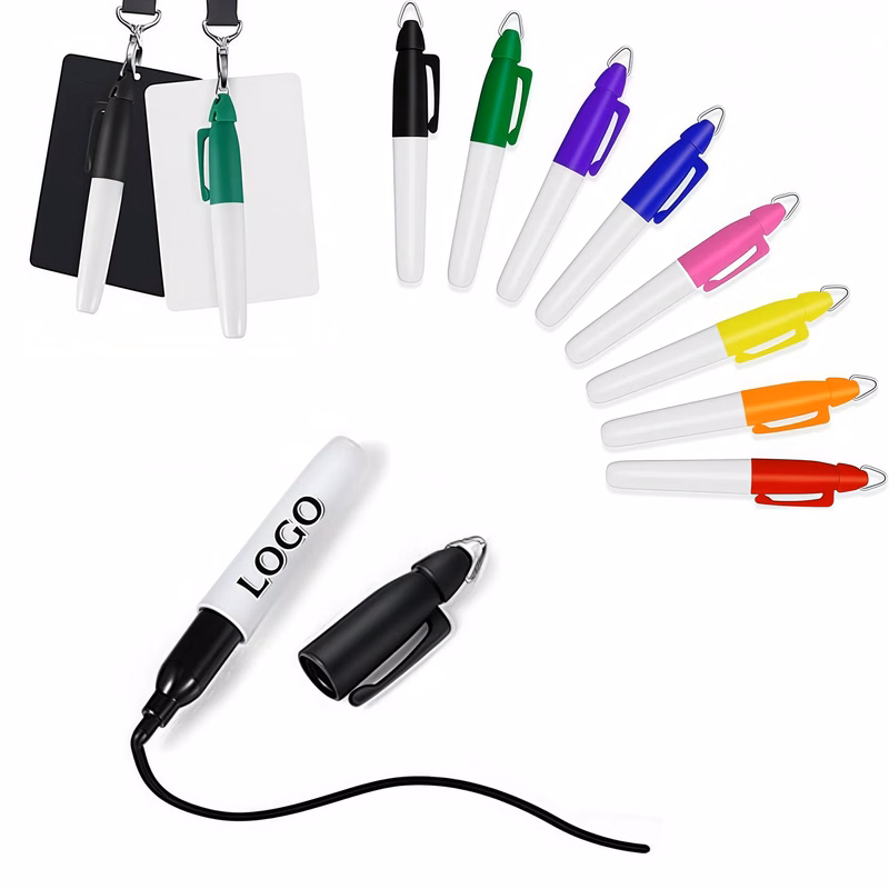 Mini Golf Permanent Markers with Keychain Clips
