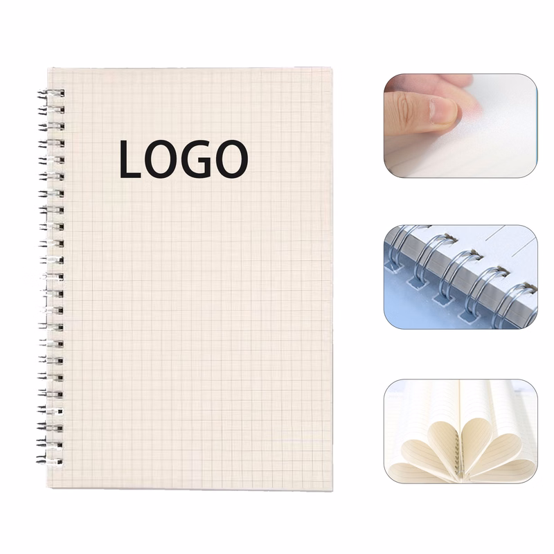 A5 Coil Grid Notebook