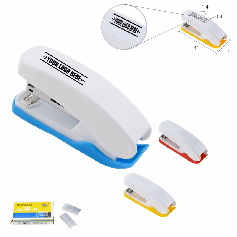 Two-Tone Stapler With Staple Set For Office Use