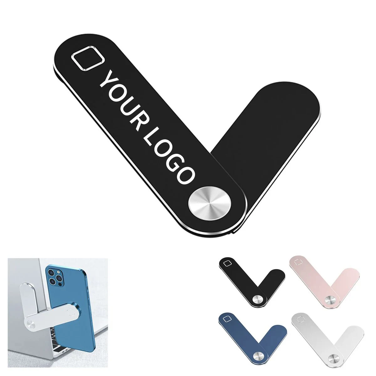 Magnetic Laptop Phone Stand for Multi Tasking 1