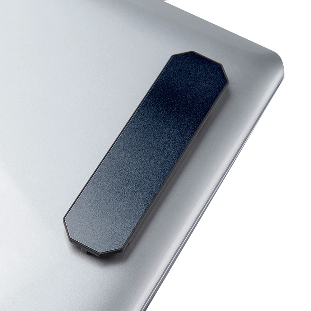 Frosted portable plastic magnetic adhesive computer phone stand 1