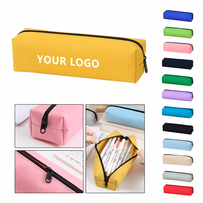 Zipper Pencil Bag MOQ 50