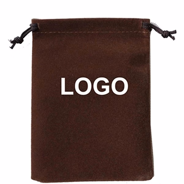Sunglasses Velvet Drawstring Cinch Bag Pouch