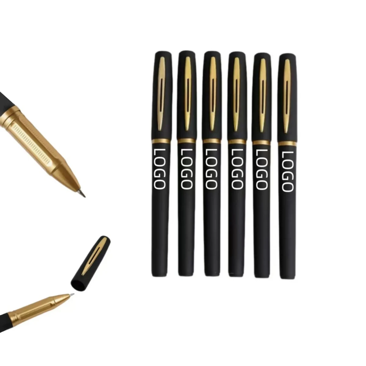Large-Capacity Black Carbon Ink Pen 1