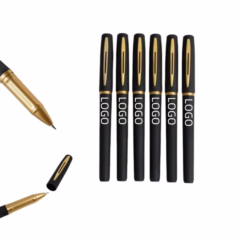 Large-Capacity Black Carbon Ink Pen