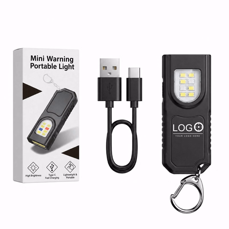 Rechargeable LED Keychain Flashlight