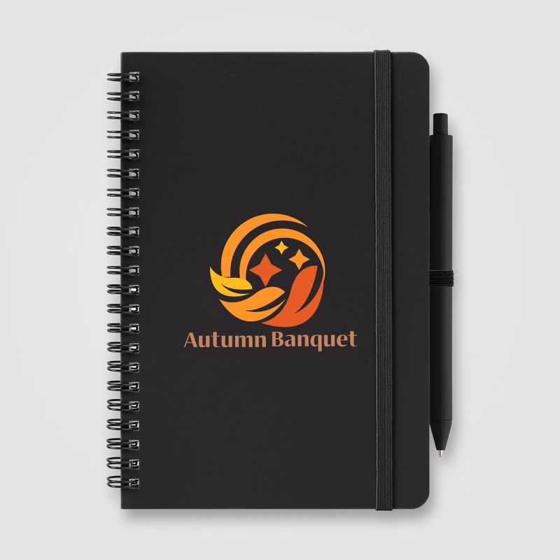 Höga Repreve® Spiral Jotter Notepad - A5