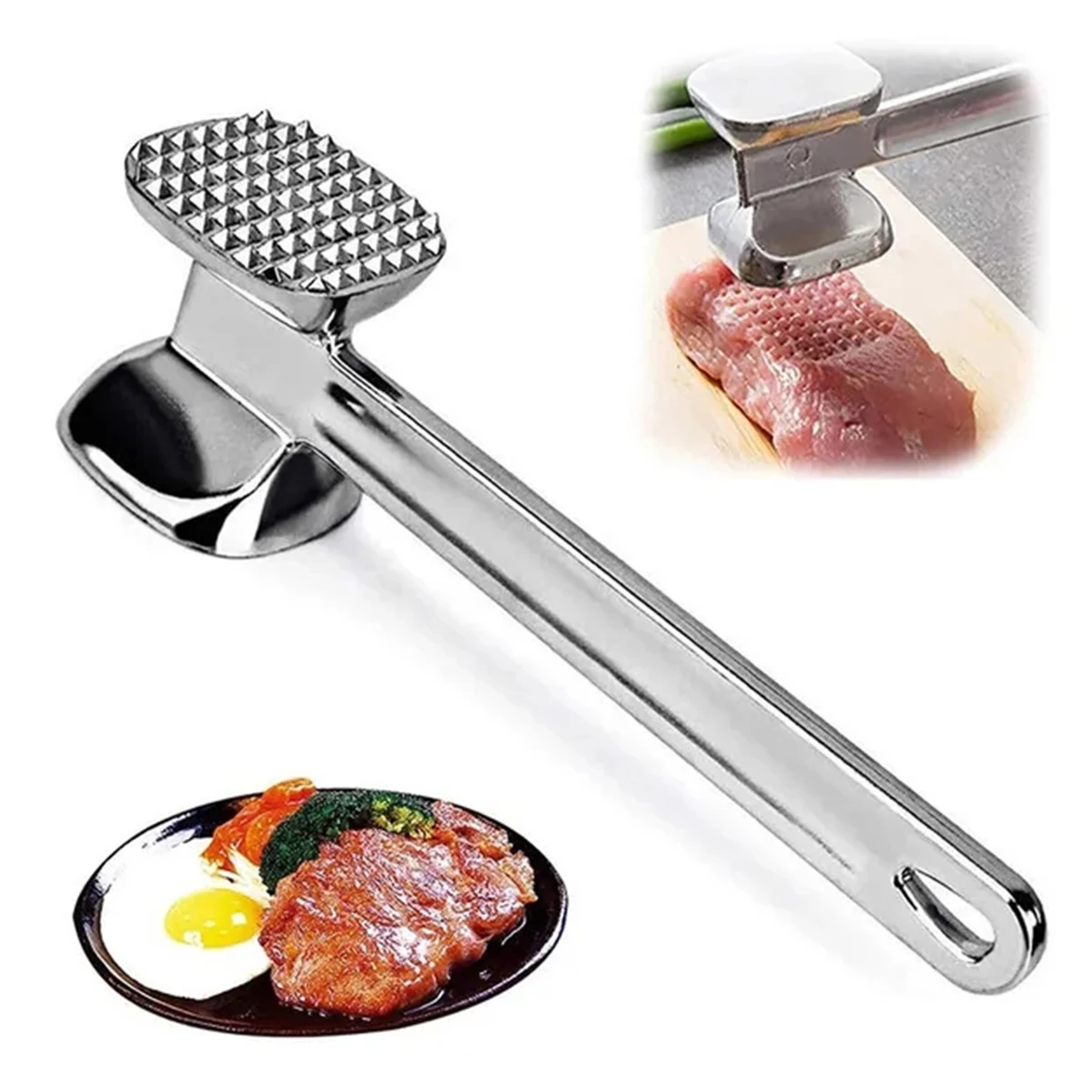 MOQ 30PCS Meat Tenderizer Hammer Pounder Tool 1