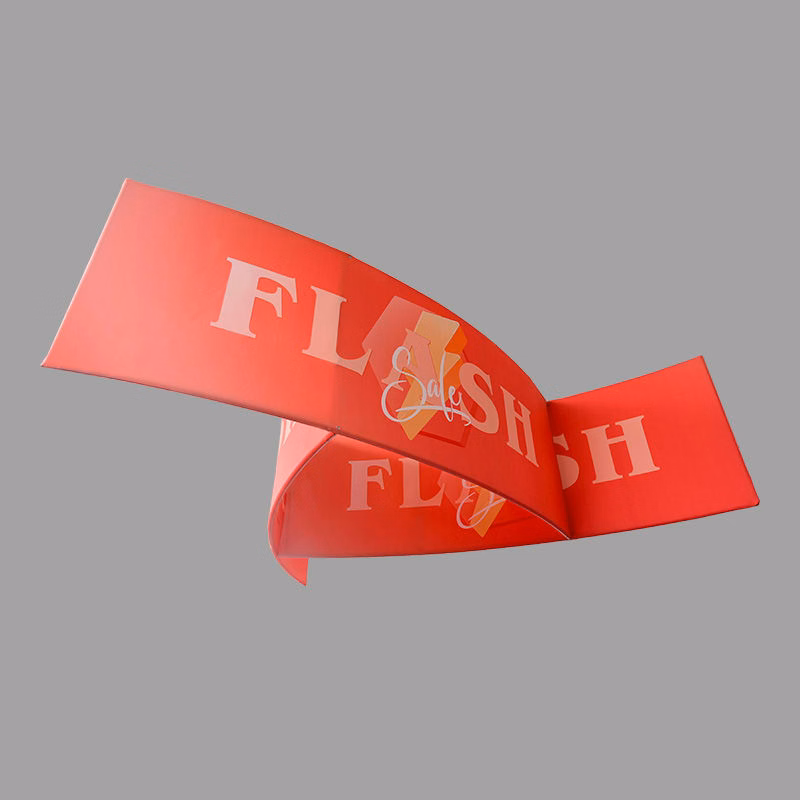 Three-Sided Pinwheel Shaped Hanging Sign