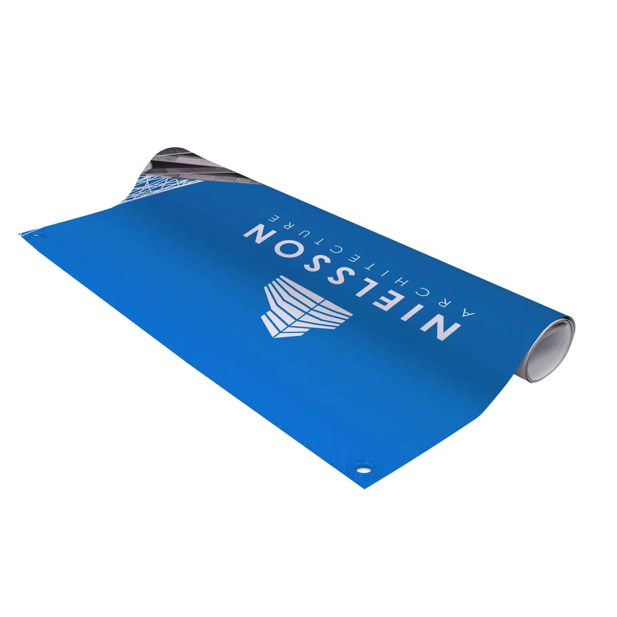 3' FrameWorx Tabletop Banner (Single-Sided, 13 oz. Smooth Scrim Vinyl) 1