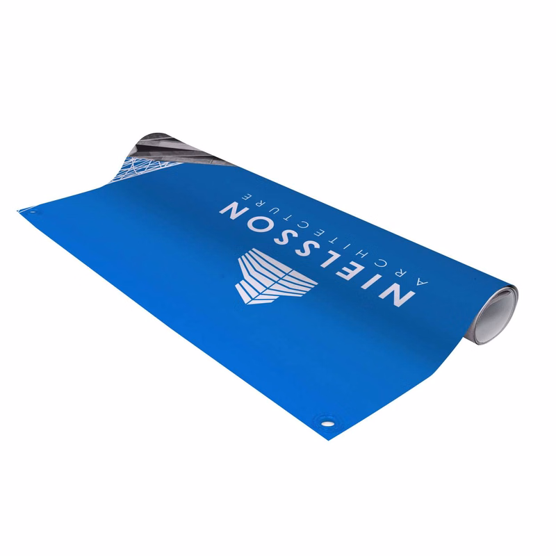 3' FrameWorx Tabletop Banner (Single-Sided, 13 oz. Smooth Scrim Vinyl)