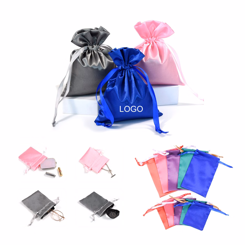 Satin Drawstring Storage Bag