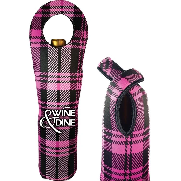 Neoprene Wine Tote with Handles 1