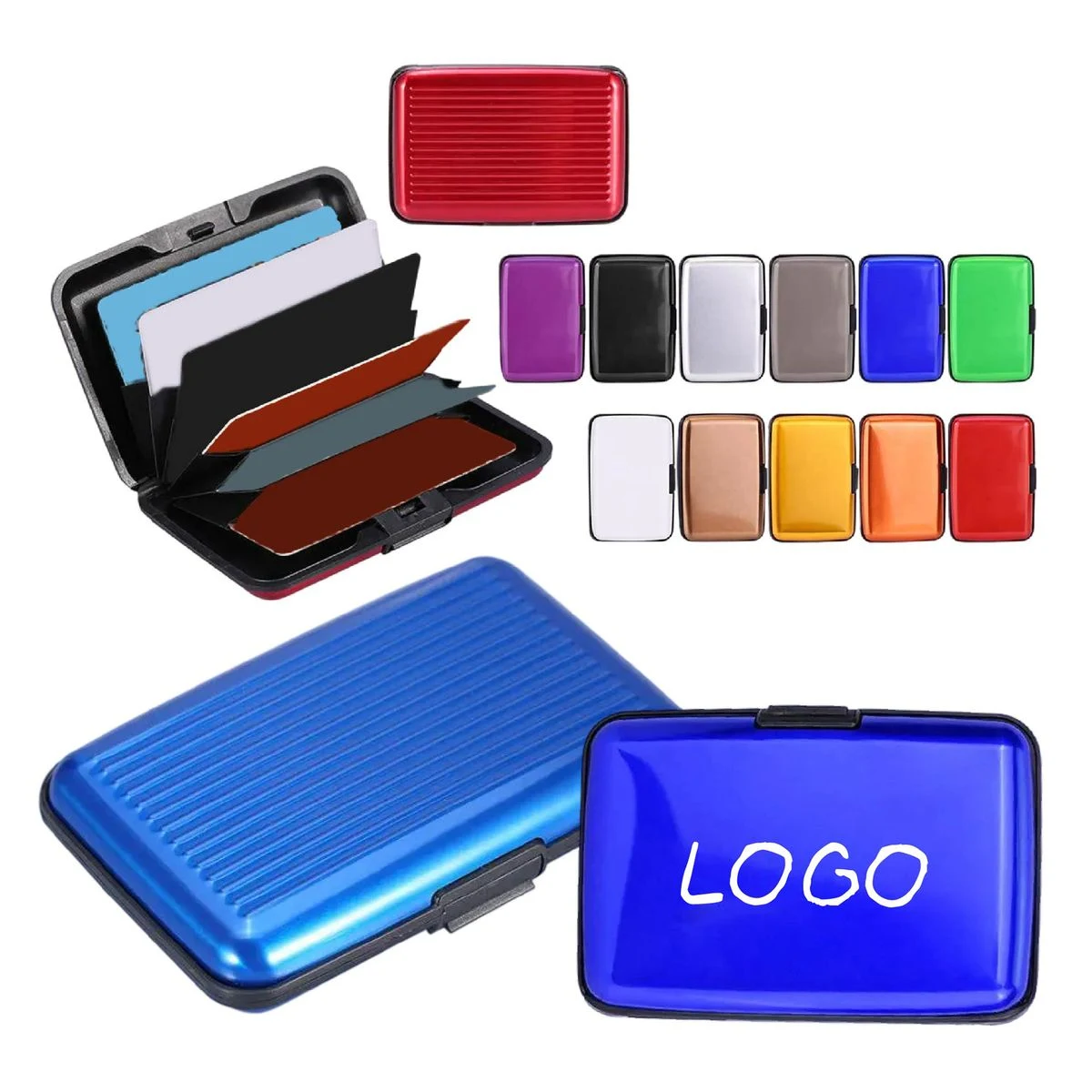 Aluminum Wallet Card Holder 1