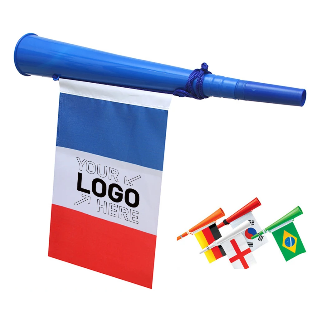 Qatar World Cup Horn With Nation Flag 1