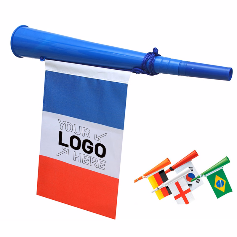 Qatar World Cup Horn With Nation Flag