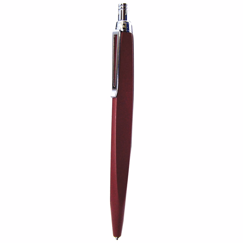 *CLOSEOUT* Isosceles Triangle Shape Solid Brass Push Top Ballpoint Pen