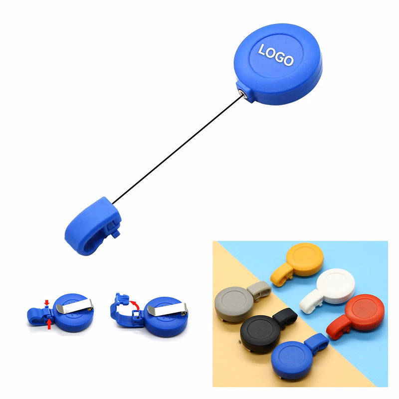 Plastic Retractable Badge Holder