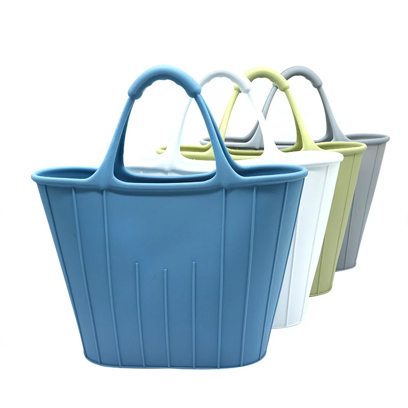 Silicone Market Shopping Basket Tote 1