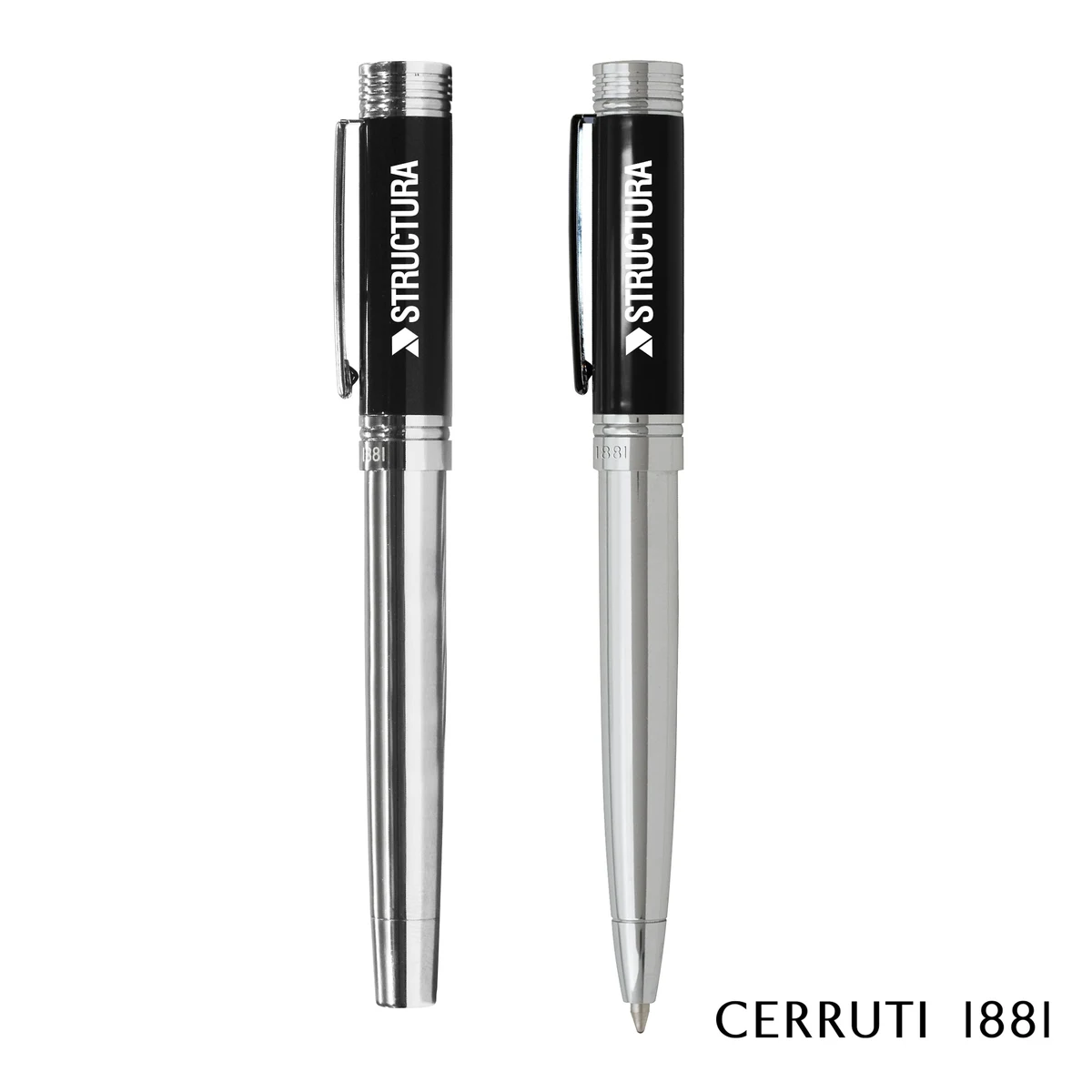 Cerruti 1881® Zoom Classic Ballpoint Pen & Fountain Pen Set 1