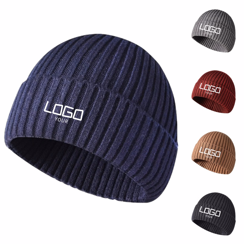 Knit Beanie Cable Winter Cap
