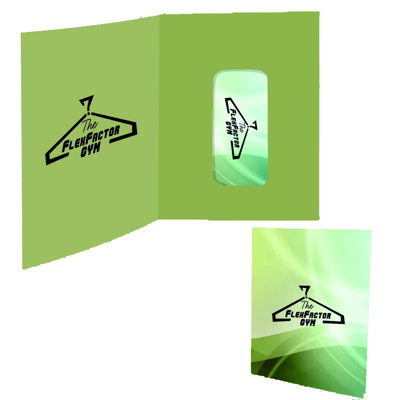 Greeting Card with Rectangle Nail File 1