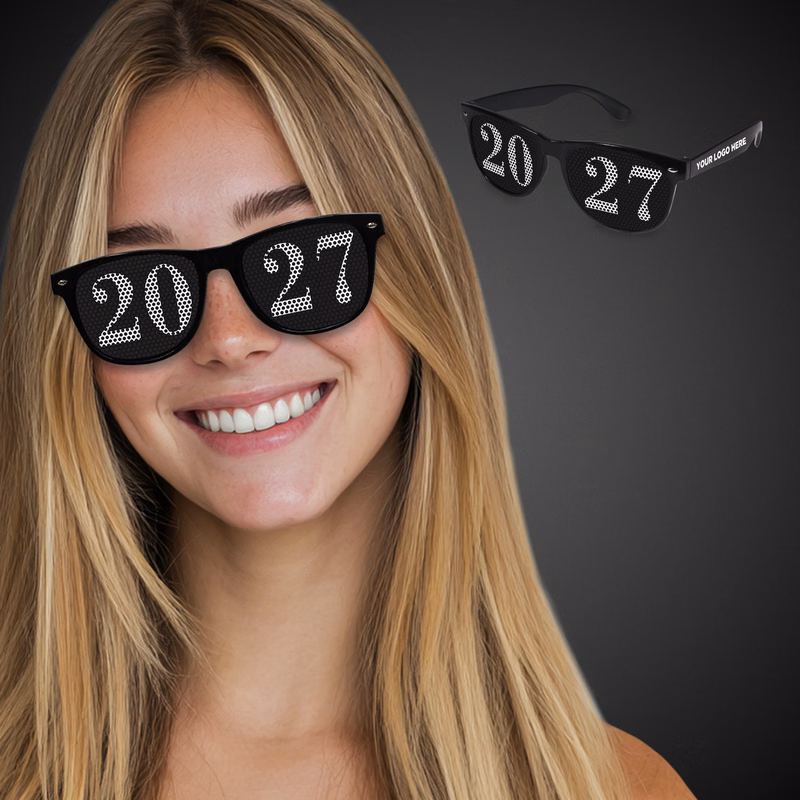 2026 Black Billboard Sunglasses (imprinted arms)
