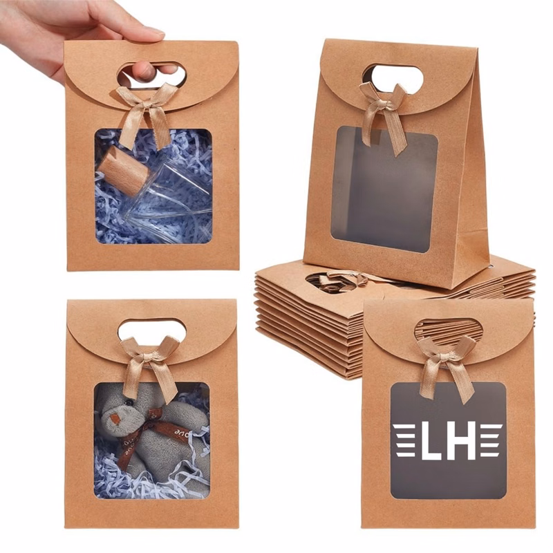 Kraft Paper Bags with Window
