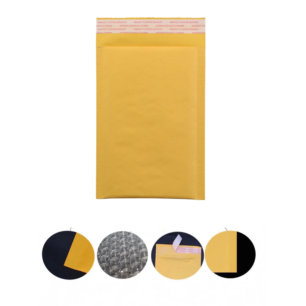 Custom Kraft Bubble Packaging Bag 1