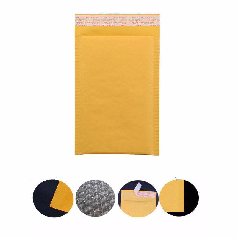 Custom Kraft Bubble Packaging Bag