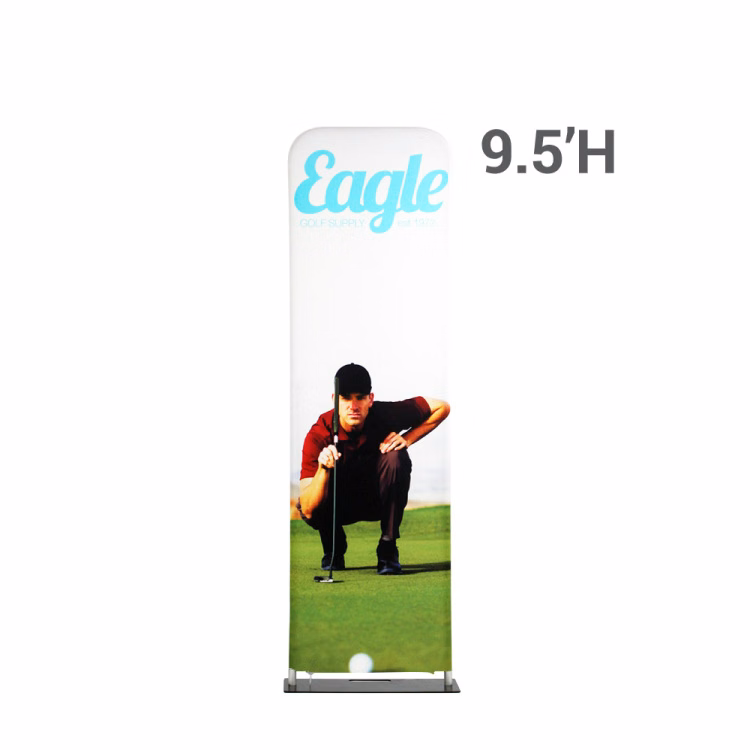 Tube-style Banner 2ft. Base x 9.5ft.